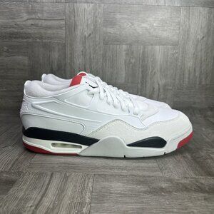 Jordan AJ 4 RM Men's size 13 White Red Black Casual Shoes 13 FQ7939-102